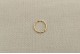 cercle fil diamanté doré 10 mm