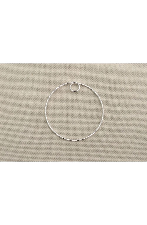 Cercle fil diamanté avec boucle