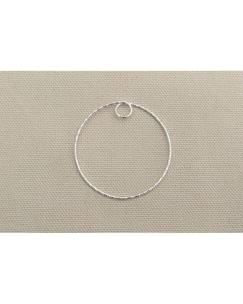 Cercle fil diamanté avec boucle