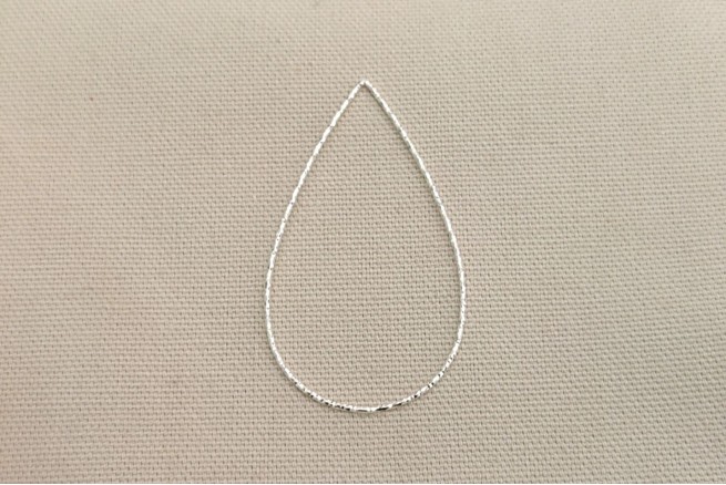 goutte fil diamanté 54 mm