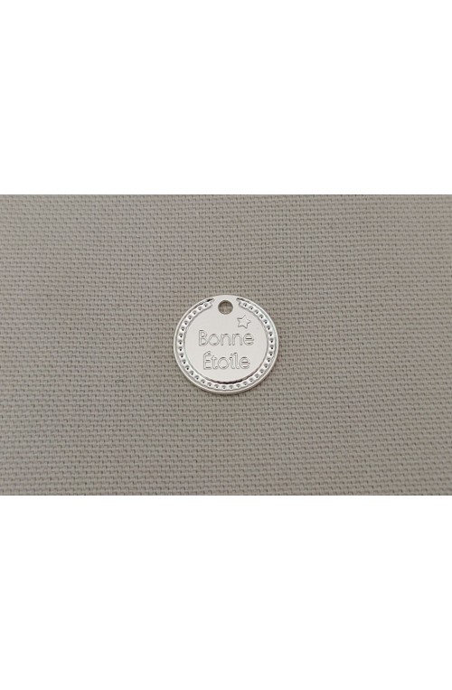 médaille "Bonne étoile" diamètre 17 mm