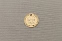 médaille "Bonne étoile" dorée diamètre 17 mm