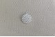 Pendentif bombé plumetis diamètre 11 mm