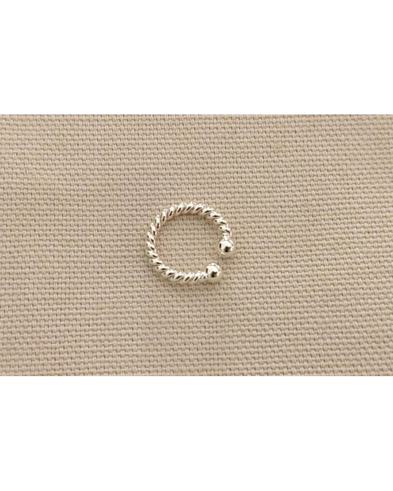 Bague d'oreille torsadée