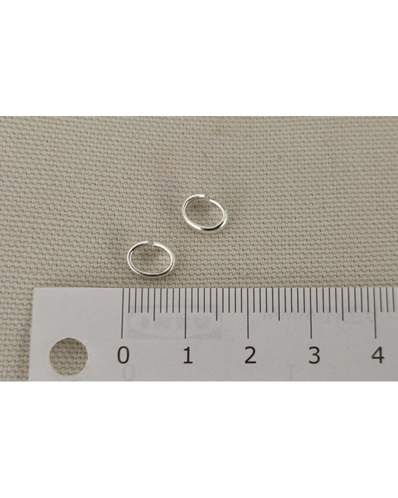 ANNEAU MAILLE DEMI-JONC