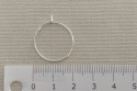 Base boucle d'oreille créole 20 mm