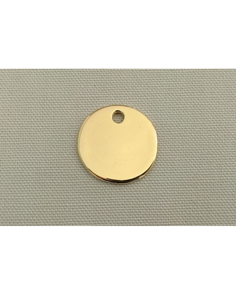 MEDAILLE DOREE ACCIDENTéE 25 mm