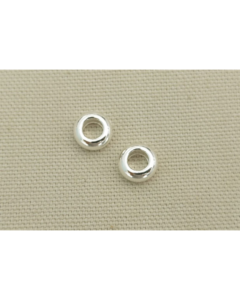 perle ronde diamètre 8 mm épaisseur 3 mm