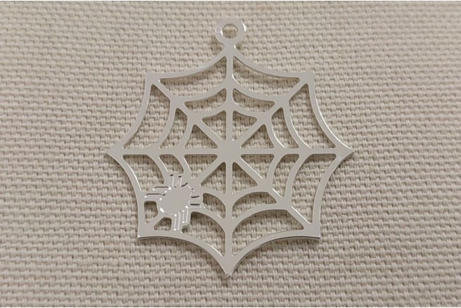 Pendentif toile d'araignée