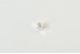 Perles cubes arrondies argentées 3x3mm