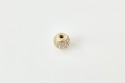 Perles strassées dorées 6.5mm