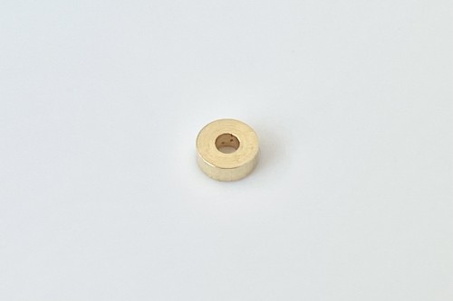 Rondelles lisses dorées 4x1.5 mm
