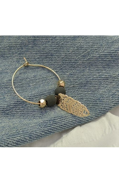 Plume icate pm finition:Dore or fin 24 carats