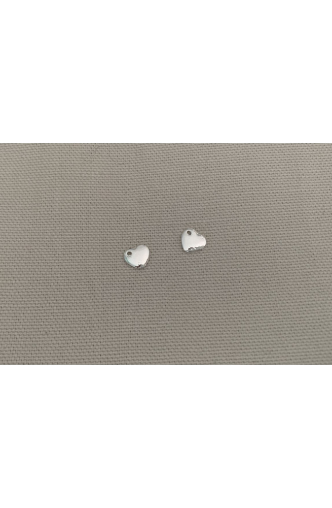 Coeur baby doré finition:Argent 10 microns