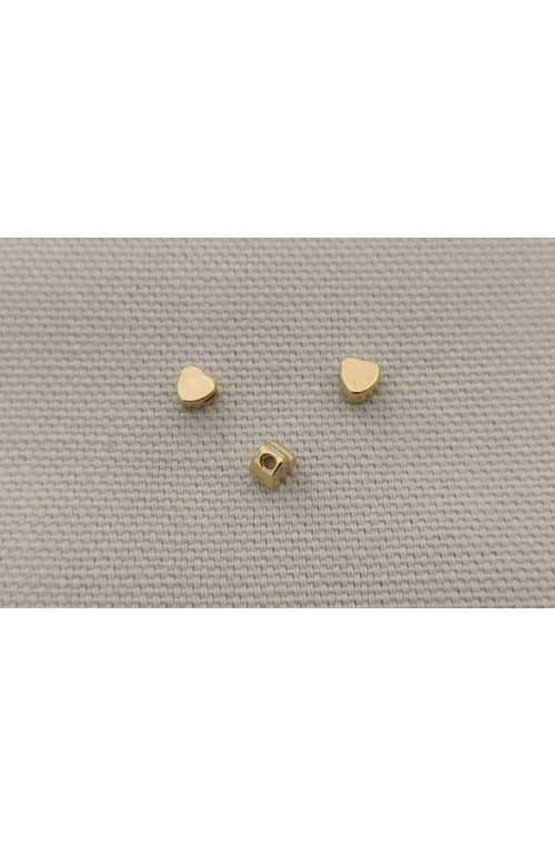 Baby coeur insert finition:Dore or fin 24 carats