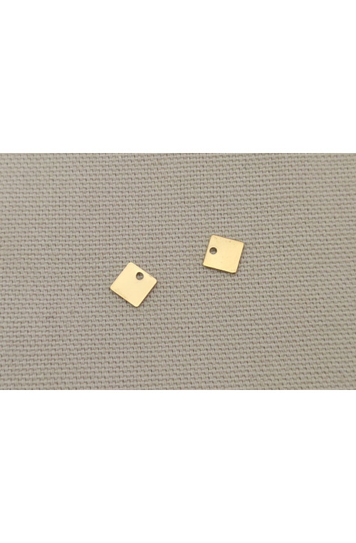 Carré baby finition:Dore or fin 24 carats