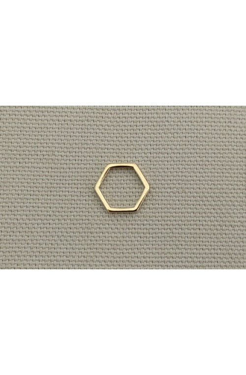 Hexagone finition:Dore or fin 24 carats