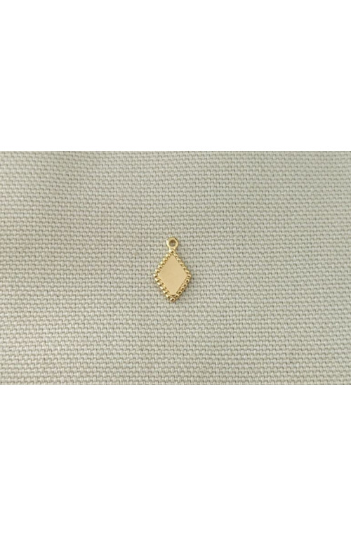 Estampe losange finition:Dore or fin 24 carats
