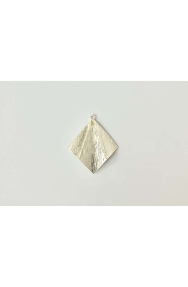 Pendentif éventail origami doré finition:Argent 10 microns