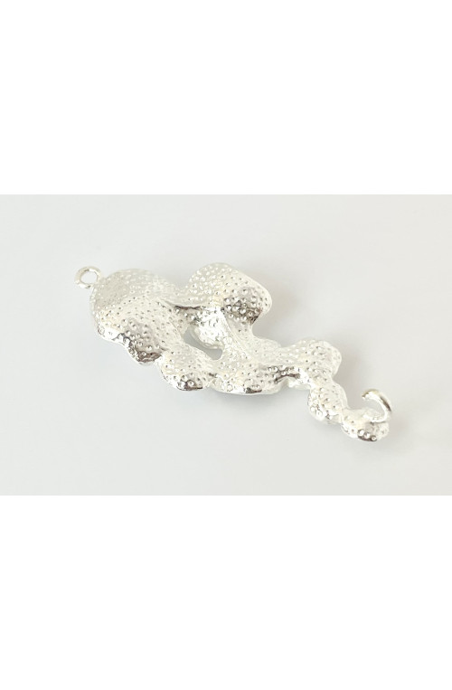 Bulles dorées 35mm finition:Argent 10 microns