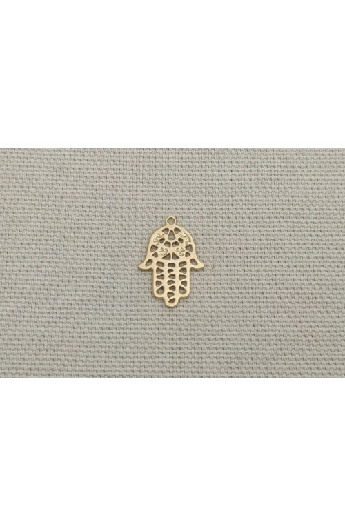 Main de fatma finition:Dore or fin 24 carats