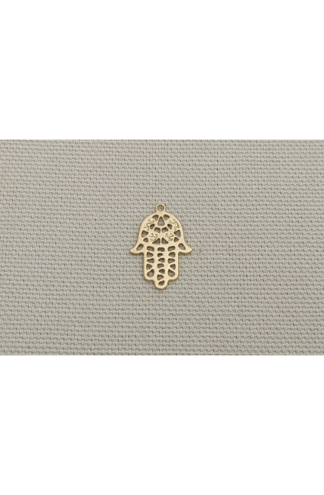 Main de fatma finition:Dore or fin 24 carats