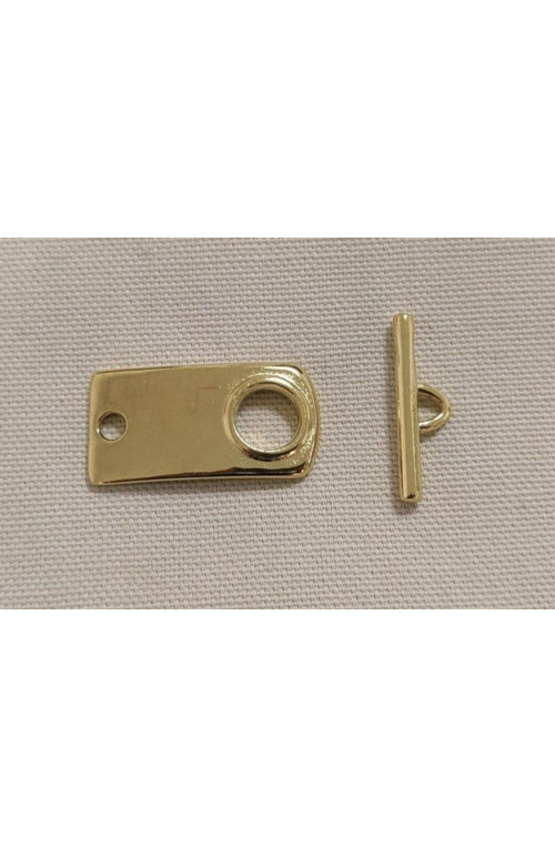 Fermoir t plaque finition:Dore or fin 24 carats