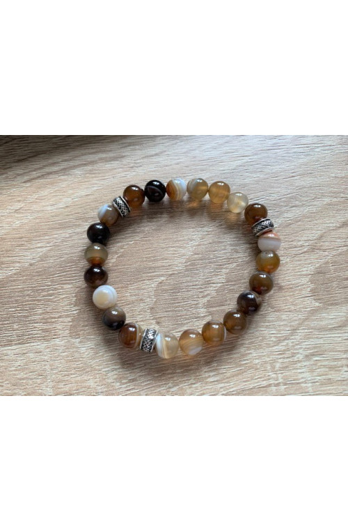 Perle n°17 perchlo finition:Argent antique 10 microns