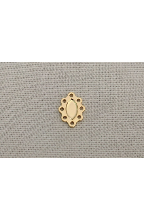 Elément jeanne finition:Dore or fin 24 carats