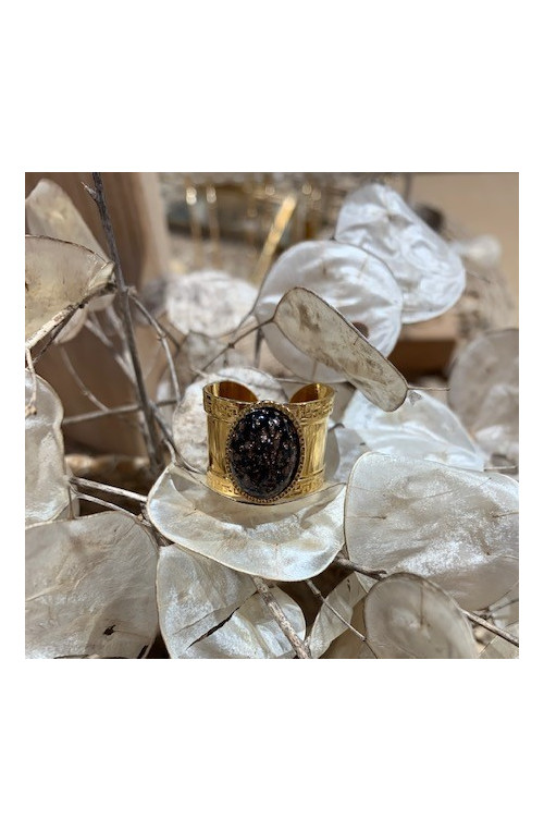 Bague adelaide finition:Dore or fin 24 carats