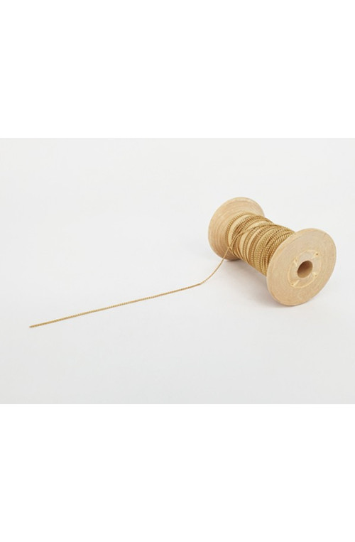 Chaîne serpentine finition:Doré or fin 24 carats cataphorèse 