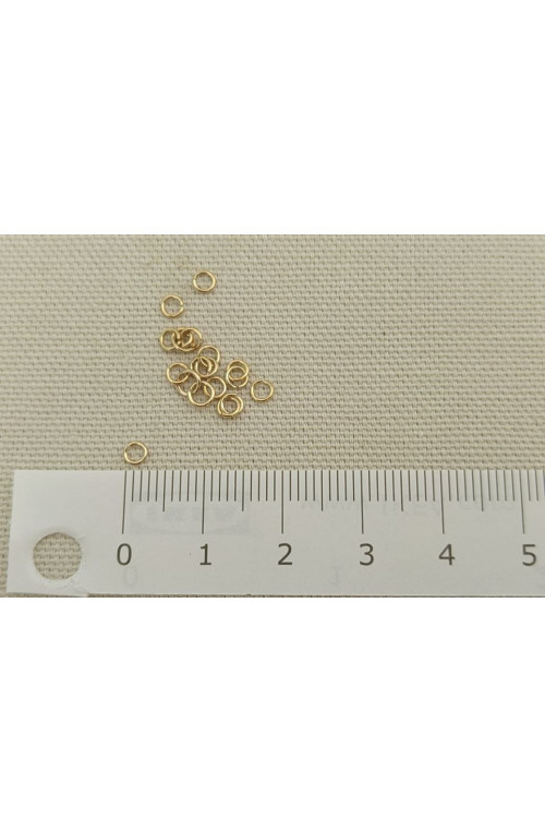 Anneau de montage ar 6/30 finition:Dore or fin 24 carats