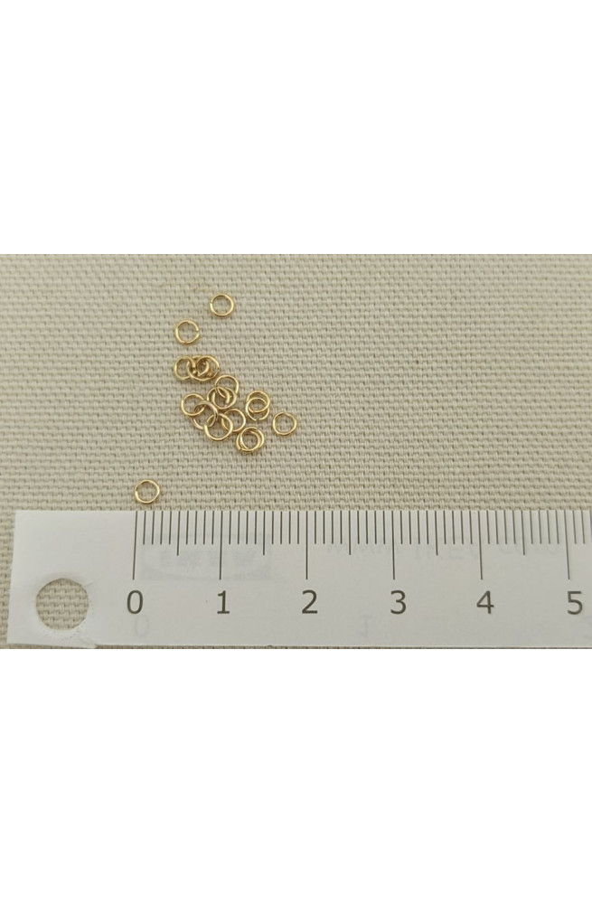 Anneau de montage ar 6/30 finition:Dore or fin 24 carats