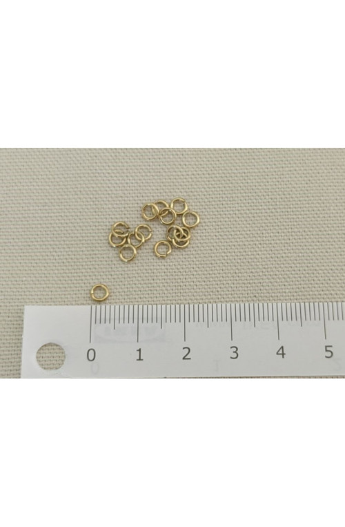 Anneau de montage ar 8/40 finition:Dore or fin 24 carats