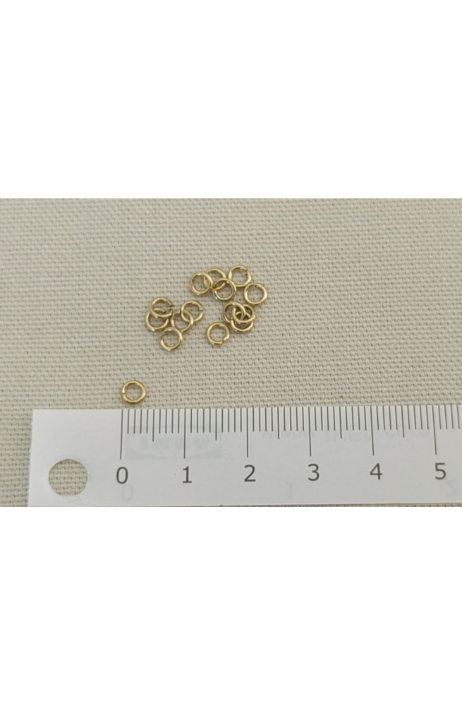 Anneau de montage ar 8/40 finition:Dore or fin 24 carats