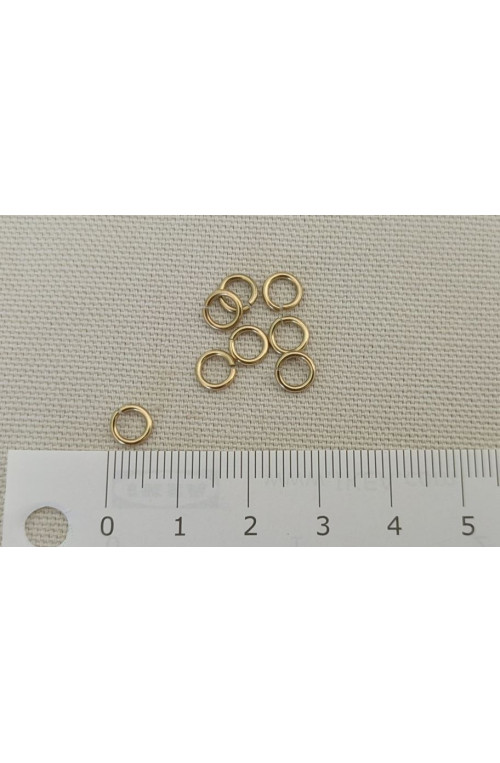 Anneau de montage 10/6 finition:Doré or fin 24 carats cataphorèse 