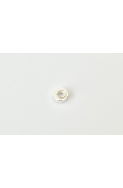 Rondelles lisses dorées 4x1.5 mm finition:Argent 10 microns