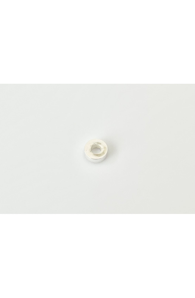 Rondelles lisses dorées 4x1.5 mm finition:Argent 10 microns