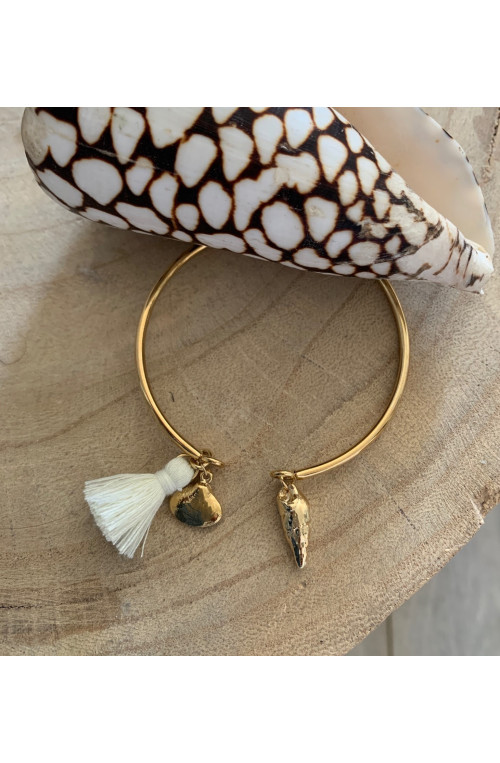 Palourde finition:Dore or fin 24 carats