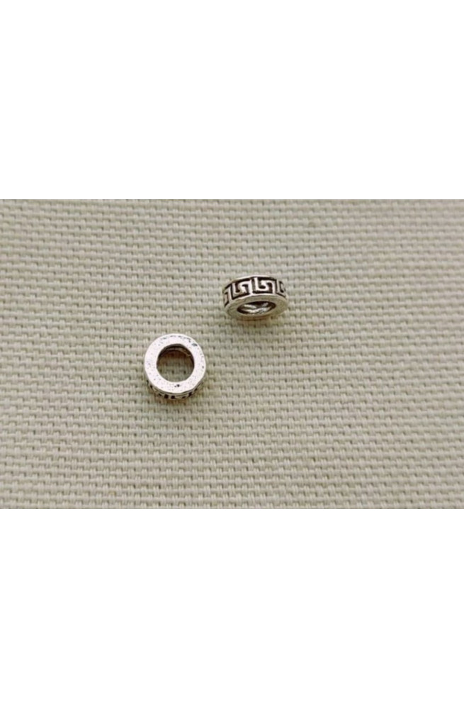 Perle motifs perchlo n°49 finition:Argent 10 microns