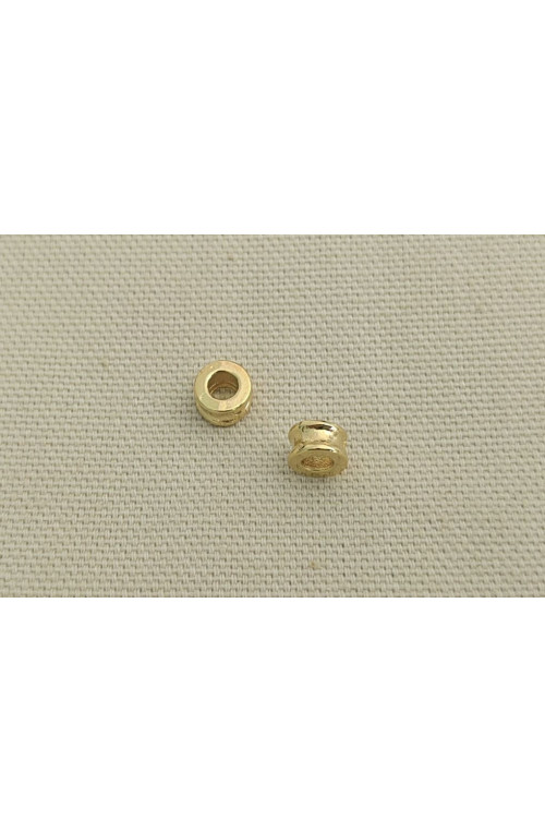 Perle n°2 finition:Dore or fin 24 carats