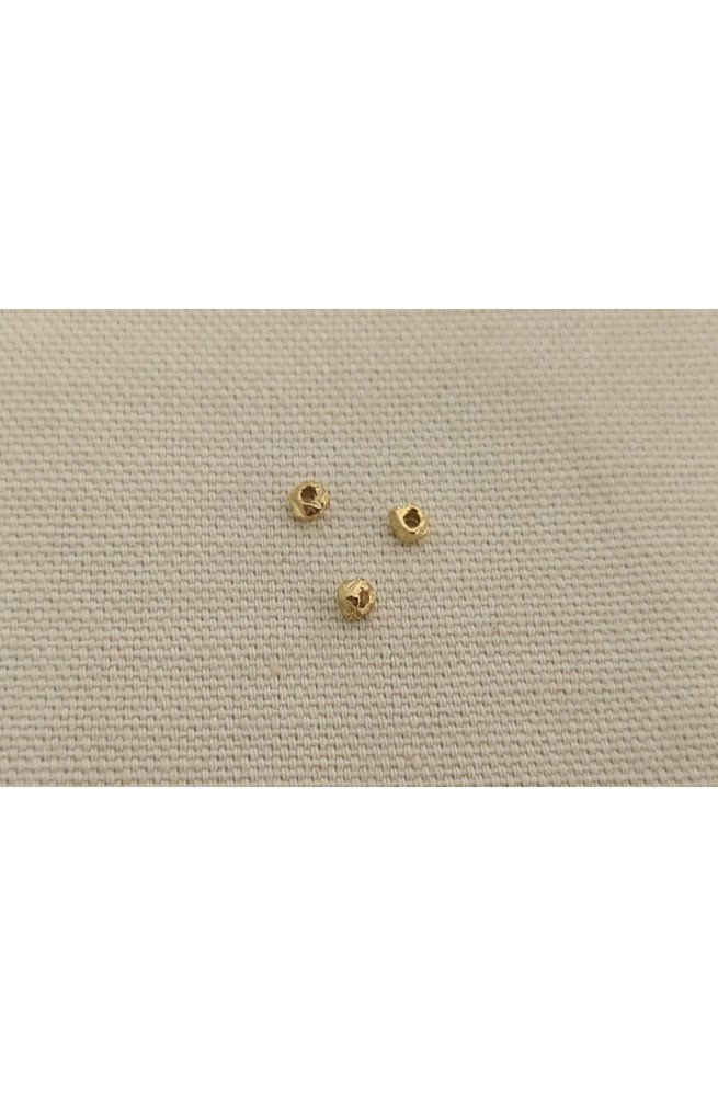 Perle baby pepite finition:Dore or fin 24 carats