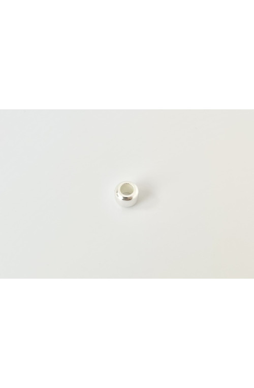 Rondelle épaisse dorée finition:Argent 10 microns