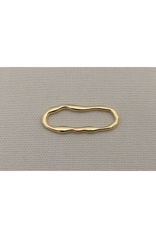 Maille accidentee finition:Dore or fin 24 carats