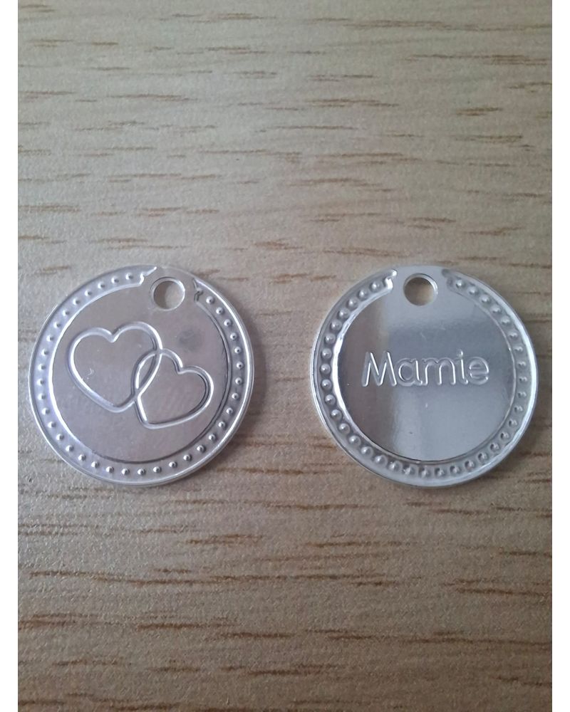Médaille MAMIE diamètre 17 mm